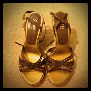 Guess Brown Wedges!
