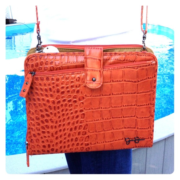 Jessica Simpson Handbags - Jessica Simpson cross body iPad case/purse