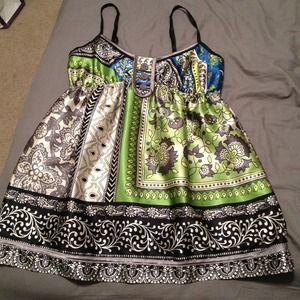 Super Flowy colorful tank