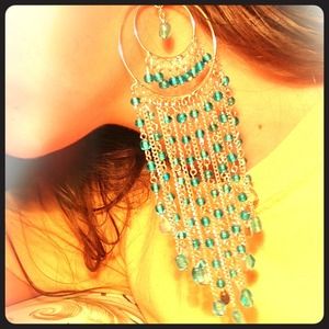 Dream catcher earrings