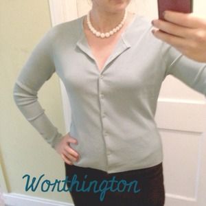 Light Blue Worthington Cardigan