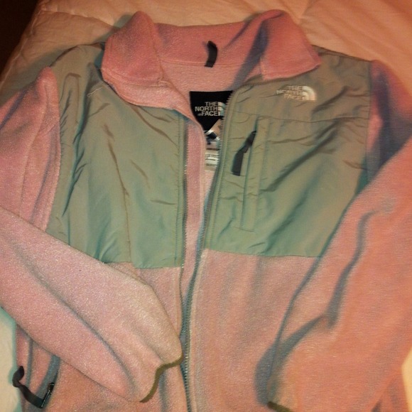 Pink north face