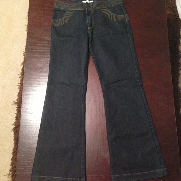 Gap hip-hugger stretch jeans