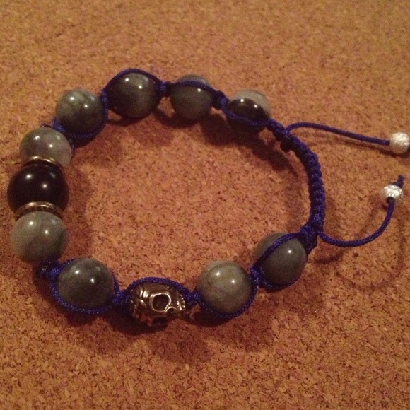 Handmade Shamballa style bracelet