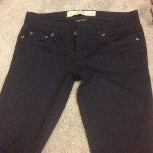 Abercrombie black jeggings