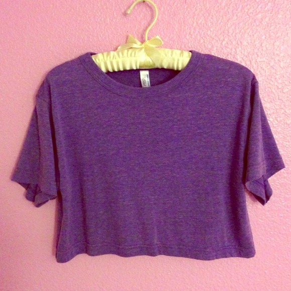 American Apparel crop top.