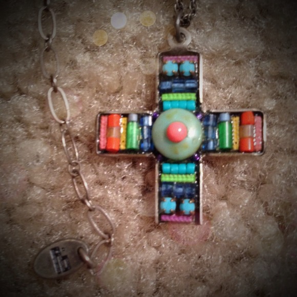 🎈Just Reduded🎈 Rare Ayala Bar cross necklace