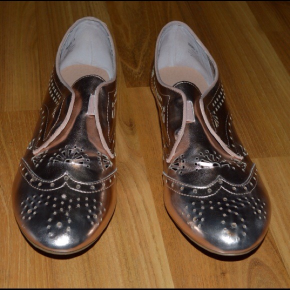 Report Shoes - Report metallic oxfords