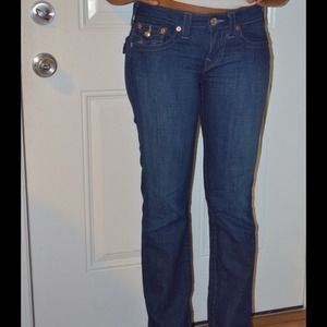 True Religion straight leg denim