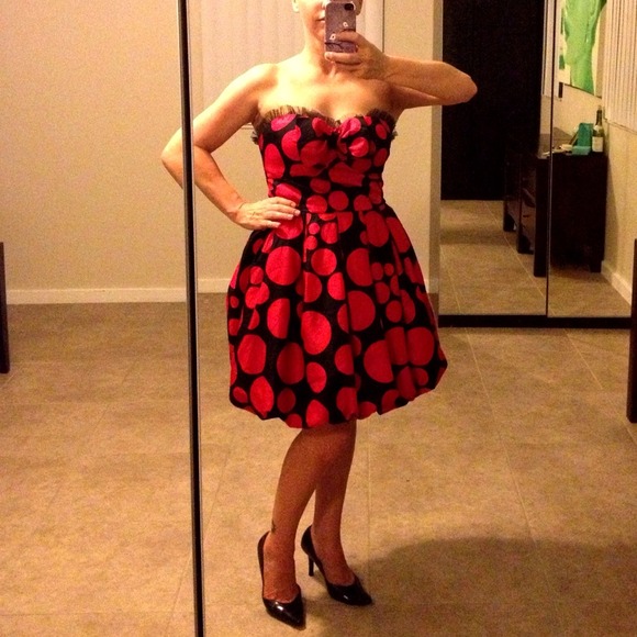 ❤Black & Pink Bubble Dress❤
