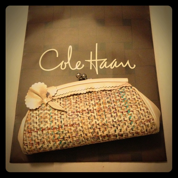 Cole Haan clutch...