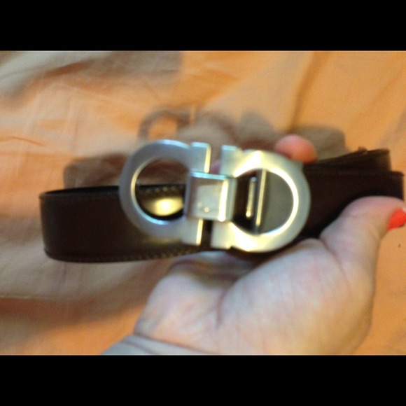 Belt brawn and black