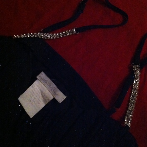 Charlotte Russe Navy Cocktail Dress - Picture 4 of 4