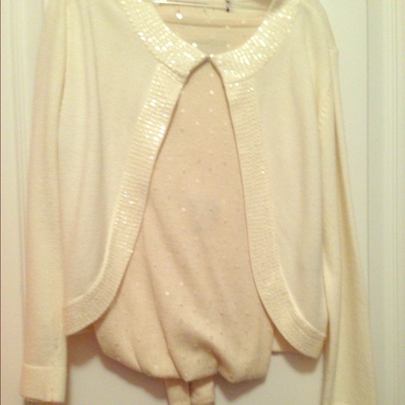 Cardigan and halter set