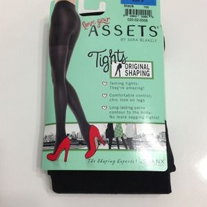 *SOLD* Assets by SPANX Black Shaping Tights