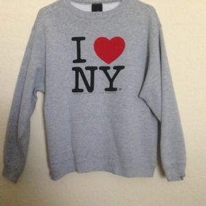 I ❤ NY sweatshirt.