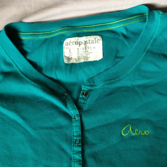 Teal aero long sleeve - Picture 2 of 2