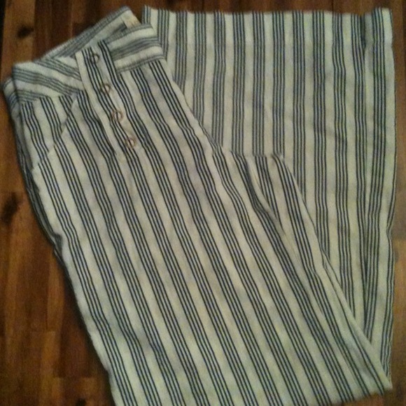 Victoria's Secret linen sailor pants