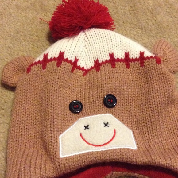 Sock monkey hat - Picture 2 of 2