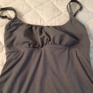 Lululemon Grey double strap tank