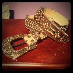 Authentic BB Simon rhinestone belt BUNDLE