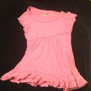 Pink baby doll top