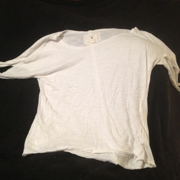 White cotton top