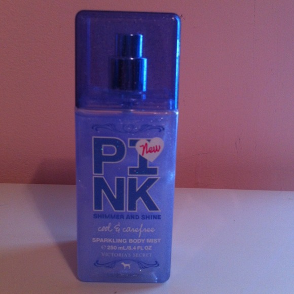 Pink sparkling body mist / perfume!