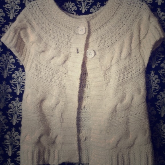 Cute Cream Cap Sweater