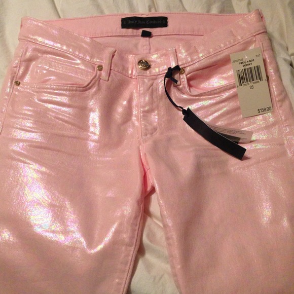 Juicy Couture pink Jeans