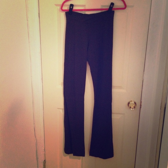 Black Stretchy Exercise Pants