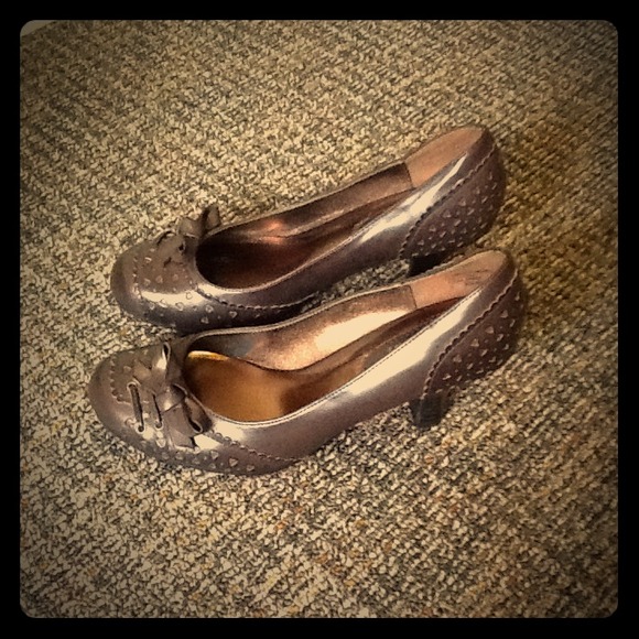 Brown Bongo Heels