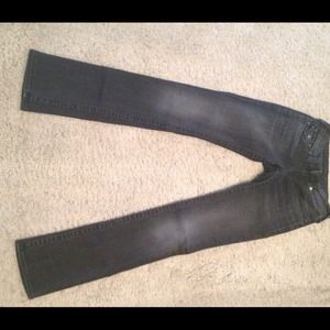 TRUE RELIGION Jeans Black low rise, Straight legs