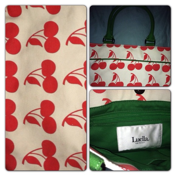 Luella  Target sold out cherry print purse handbag