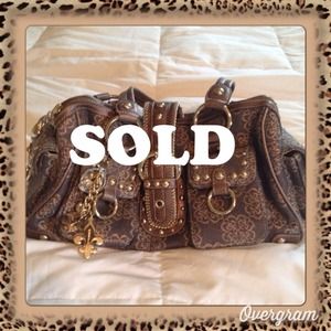 👉SOLD👈Kathy Van Zeeland Denim Handbag