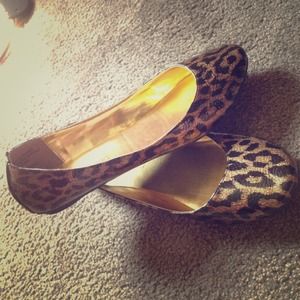 Cheetah Ballet flats.