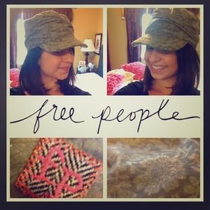 Free people military cap