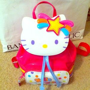 REDUCED💗💗!! Authentic Hello Kitty backpack!!:)
