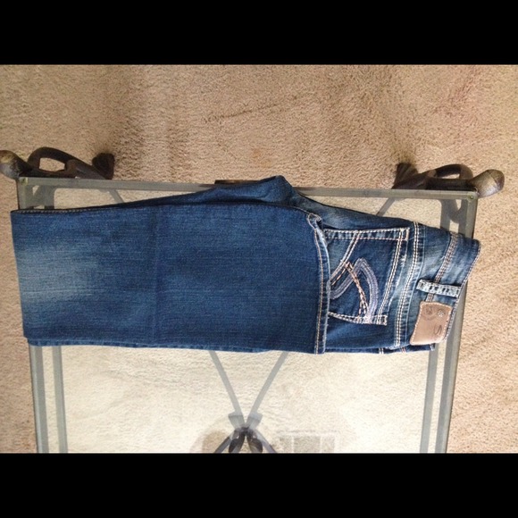 💢Sold💢Blue Denim Jeans boot cut 30 in waist 36L