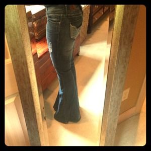 Wide leg Denim Jeans