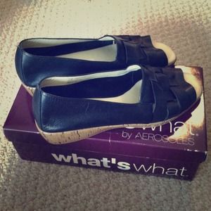 Aerosoles mini wedge sandal