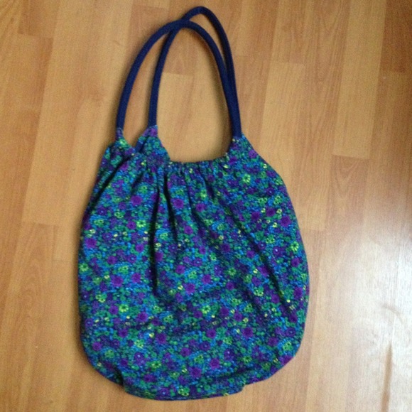Blue&purple handbag