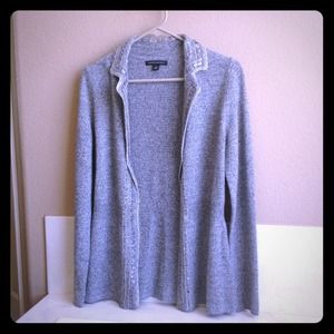 Banana Republic Cardigan Sweater, Grey, Size M