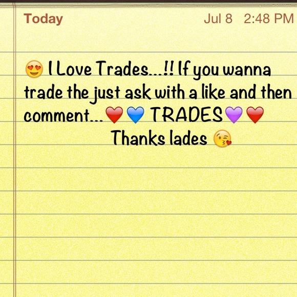 Trades!!!❤💙💜