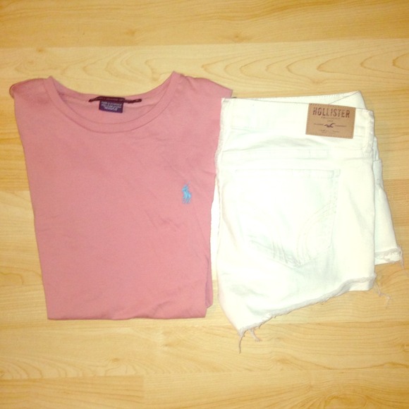 SOLD!👏💁Pink polo tee :)