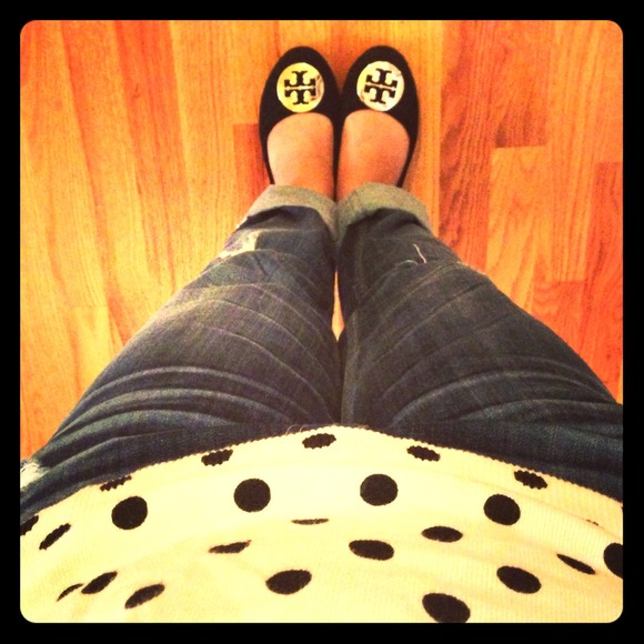 Brand New Black Suede Flats