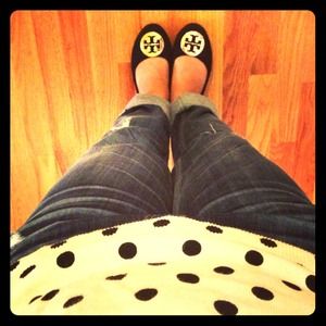 Brand New Black Suede Flats