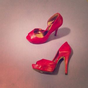 Red Jessica Simpson Heels