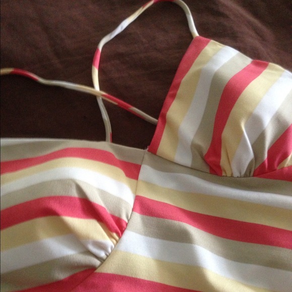 NWOT Striped mini dress - Picture 2 of 3