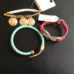 A bundle of 3 bracelets